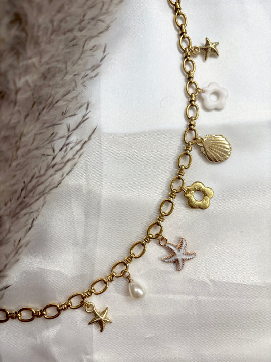 Collier charms Flavie