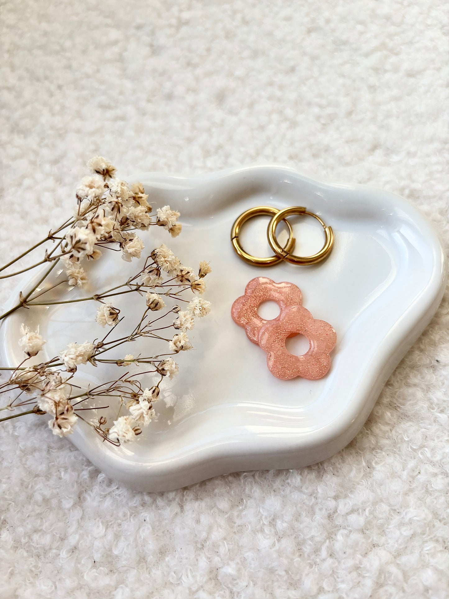 Flora pink glitter 🩷