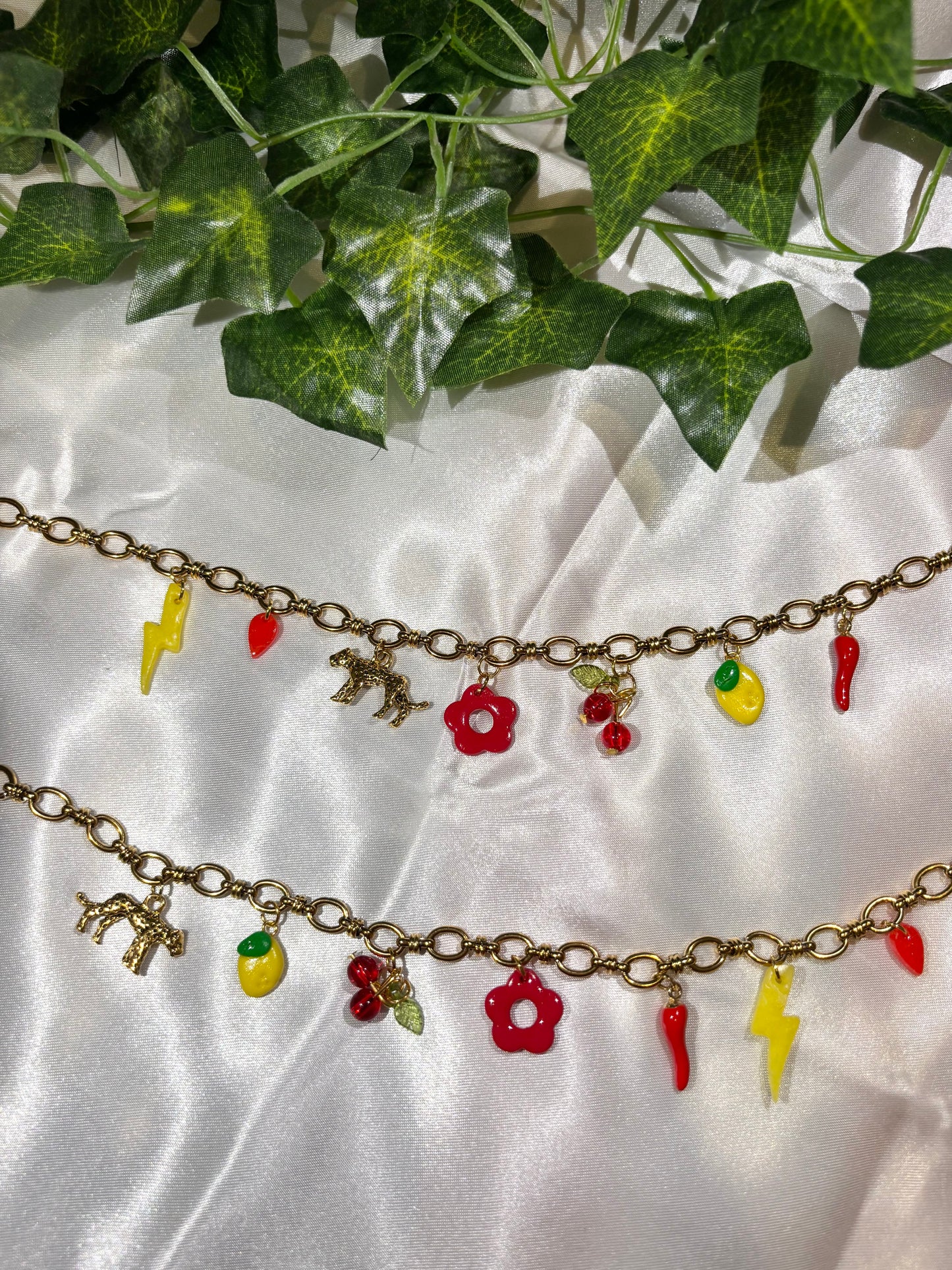 Collier charms Alizée 🍒